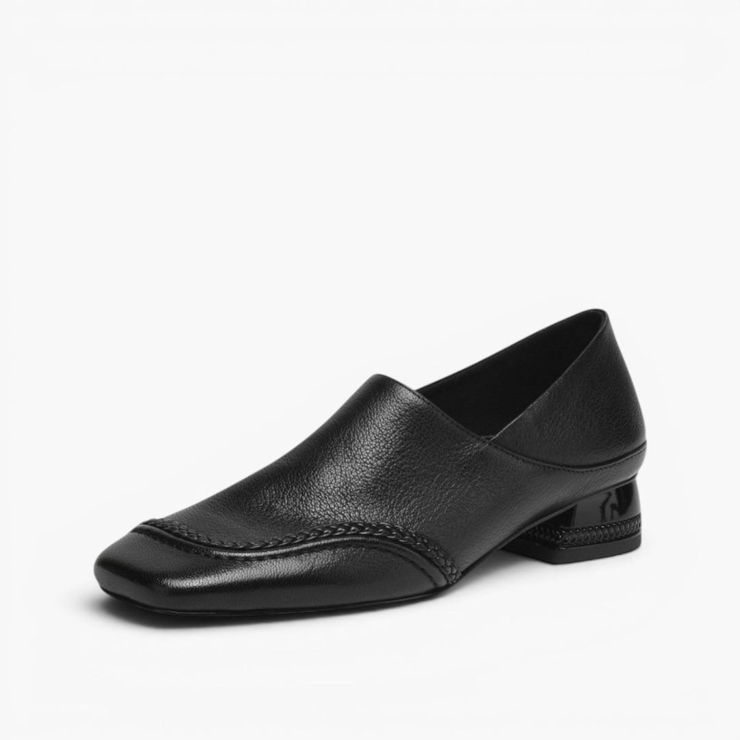 Marquette | Women's Square-Toe Leather Slip-On