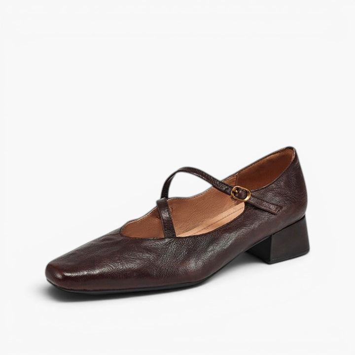 Marvelle | Women's Leather Mary Janes
