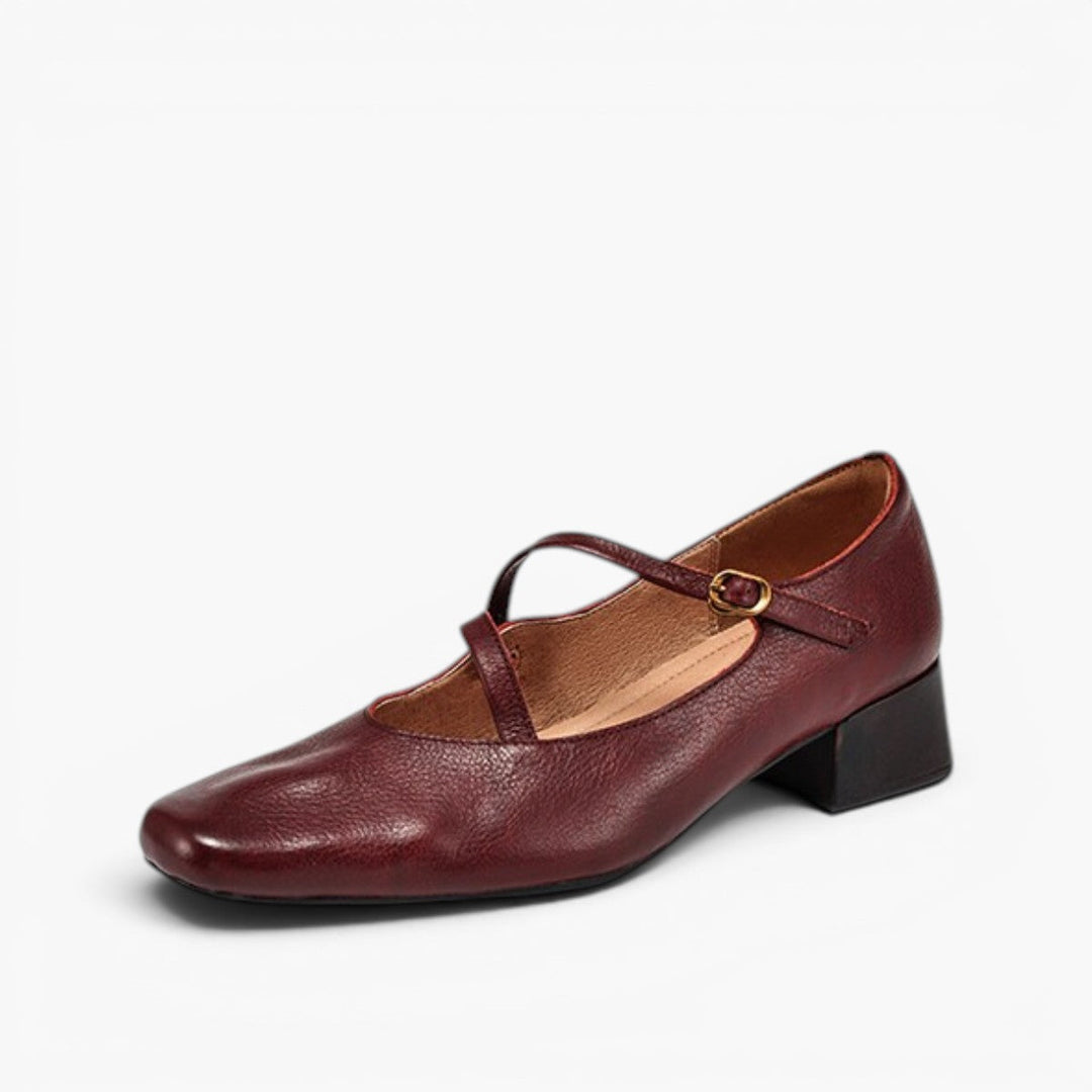 Marvelle | Women's Leather Mary Janes