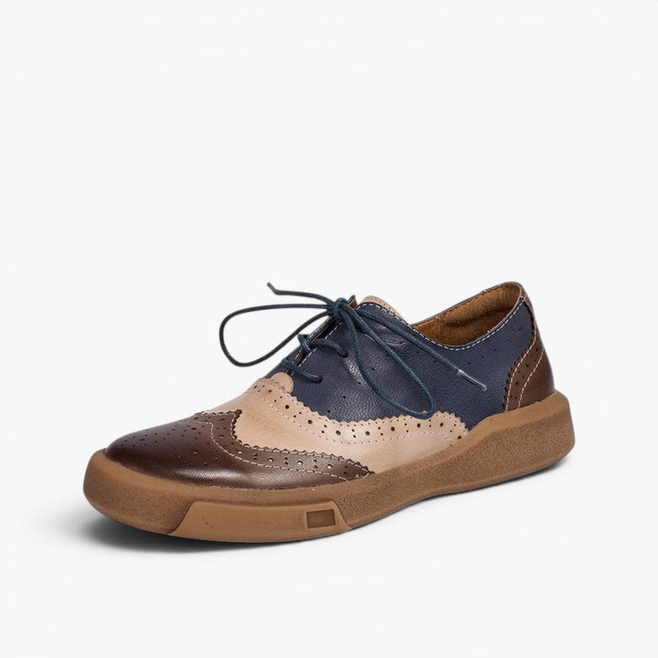 Noriel | Women's Brogue Leather Oxfords