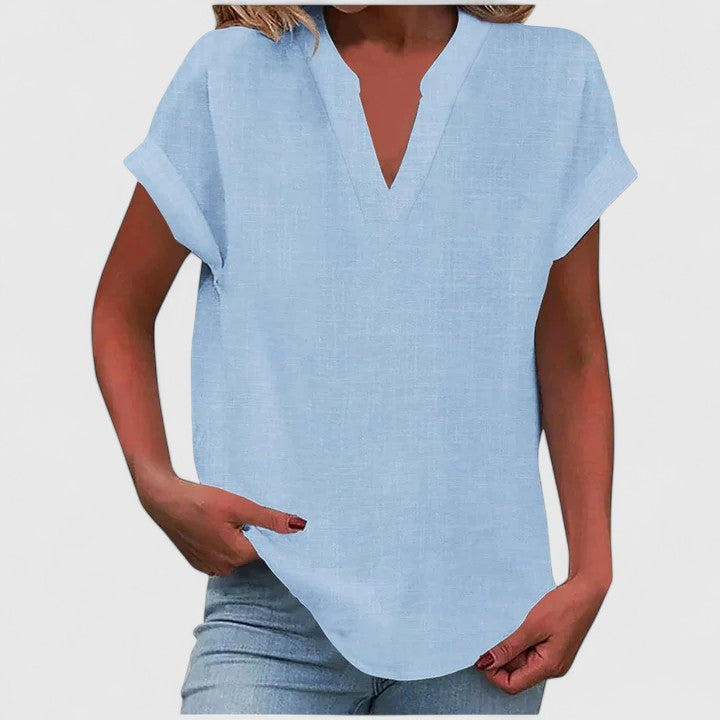 Xavinah | Women's Comfortable V-Neck Blouse