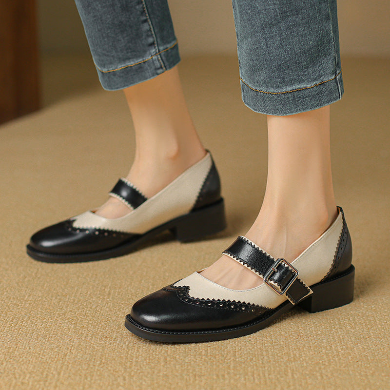 Morren | Women's Leather Mary Janes