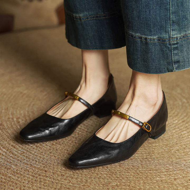 Eloria | Women's Lambskin Mary Janes