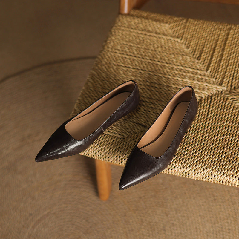 Veloria | Women's Lambskin Leather Flats