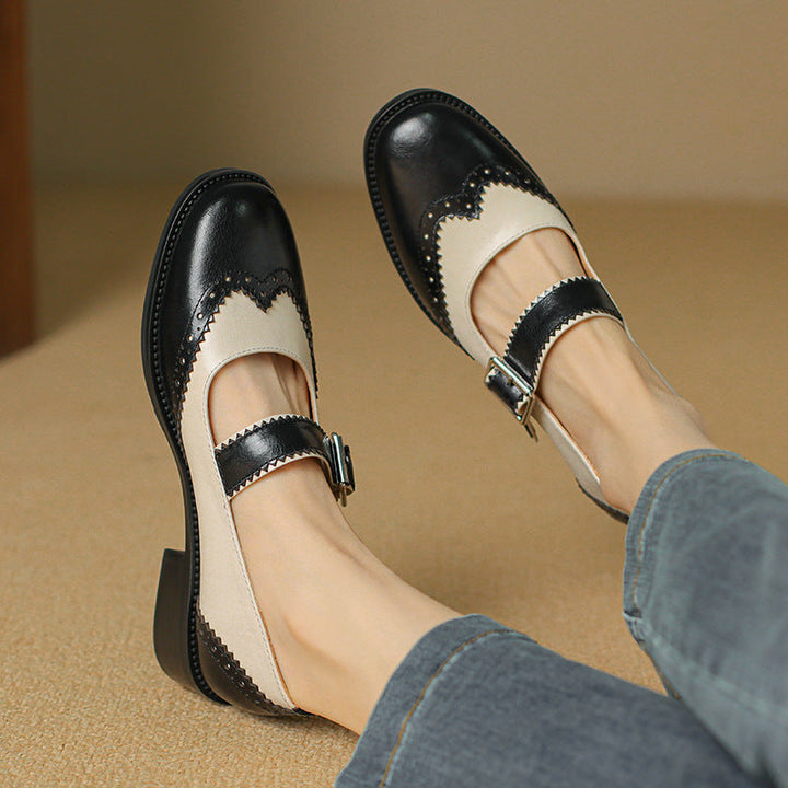 Morren | Women's Leather Mary Janes