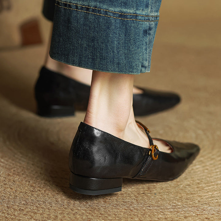 Eloria | Women's Lambskin Mary Janes