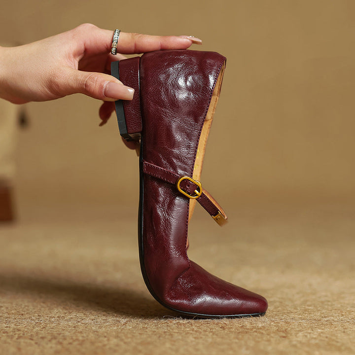 Eloria | Women's Lambskin Mary Janes