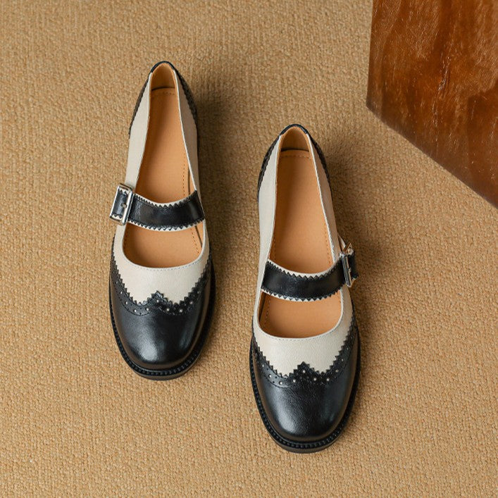 Morren | Women's Leather Mary Janes