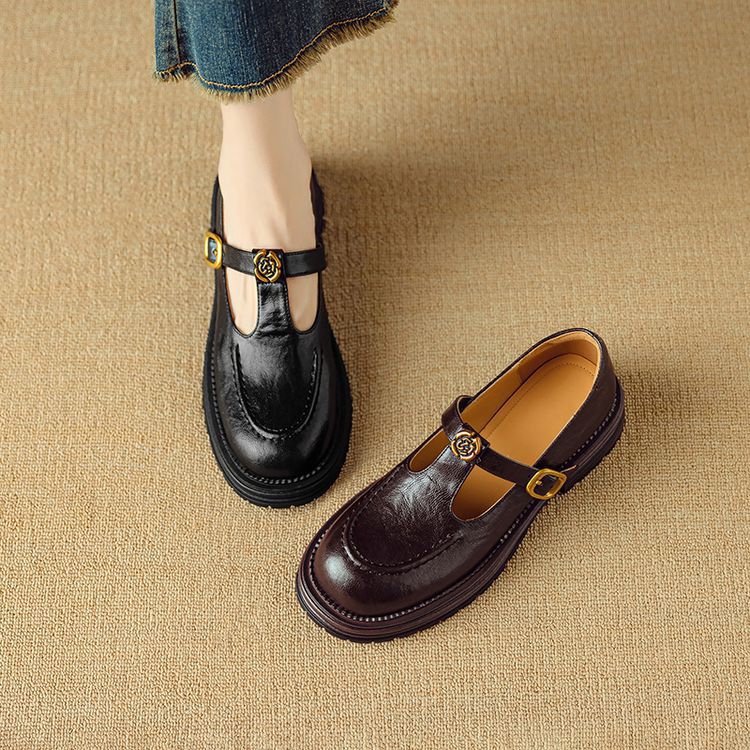 Brinell | Women's Leather Mary Janes