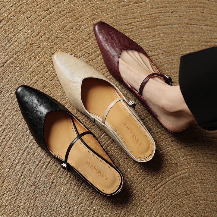 Envara | Women's Leather Mules