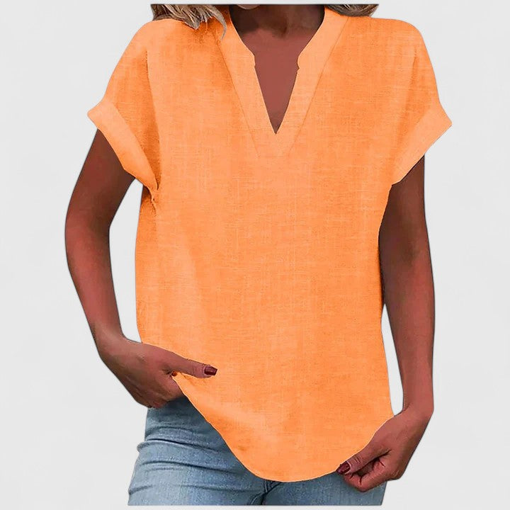 Xavinah | Women's Comfortable V-Neck Blouse