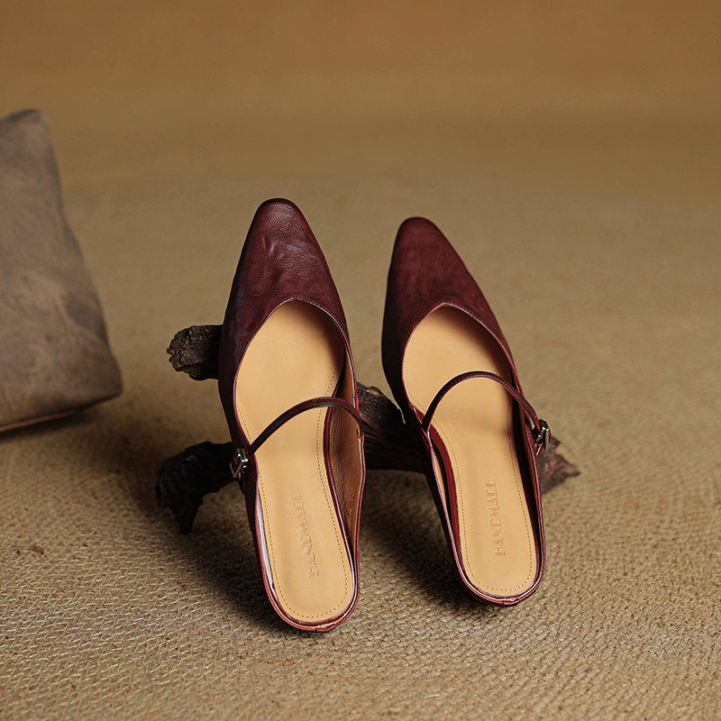 Envara | Women's Leather Mules