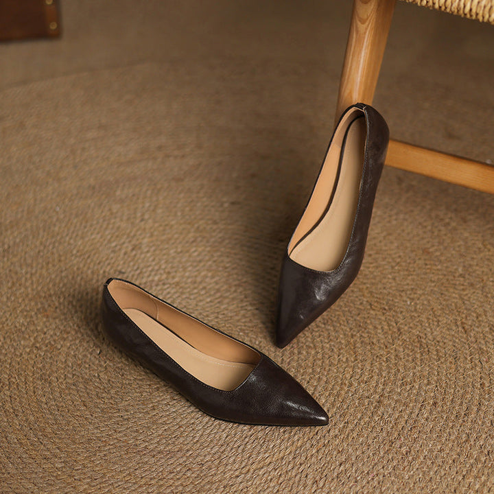 Veloria | Women's Lambskin Leather Flats