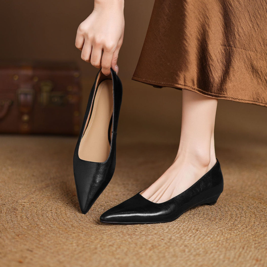 Veloria | Women's Lambskin Leather Flats