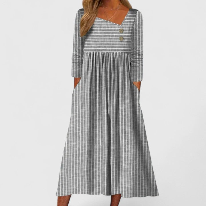 Cleomarie | Women's Elegant Midi Dress