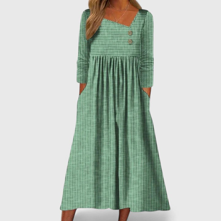Cleomarie | Women's Elegant Midi Dress