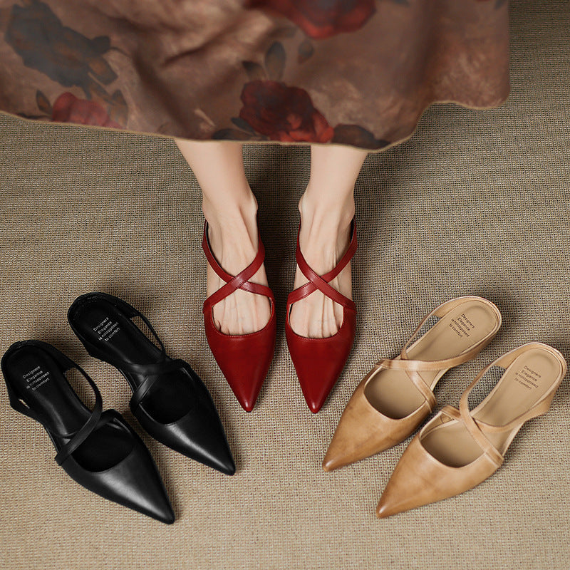Eryne | Women's Leather Mules
