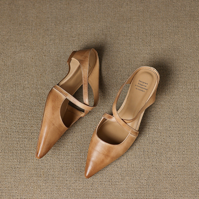 Eryne | Women's Leather Mules