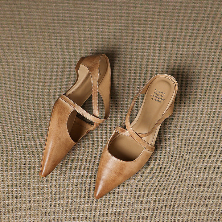 Eryne | Women's Leather Mules