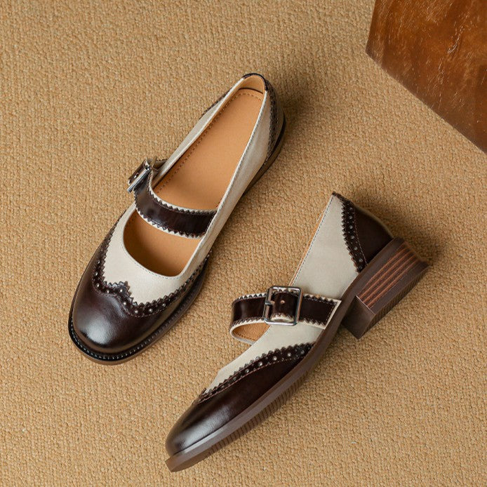 Morren | Women's Leather Mary Janes