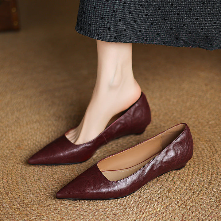 Veloria | Women's Lambskin Leather Flats
