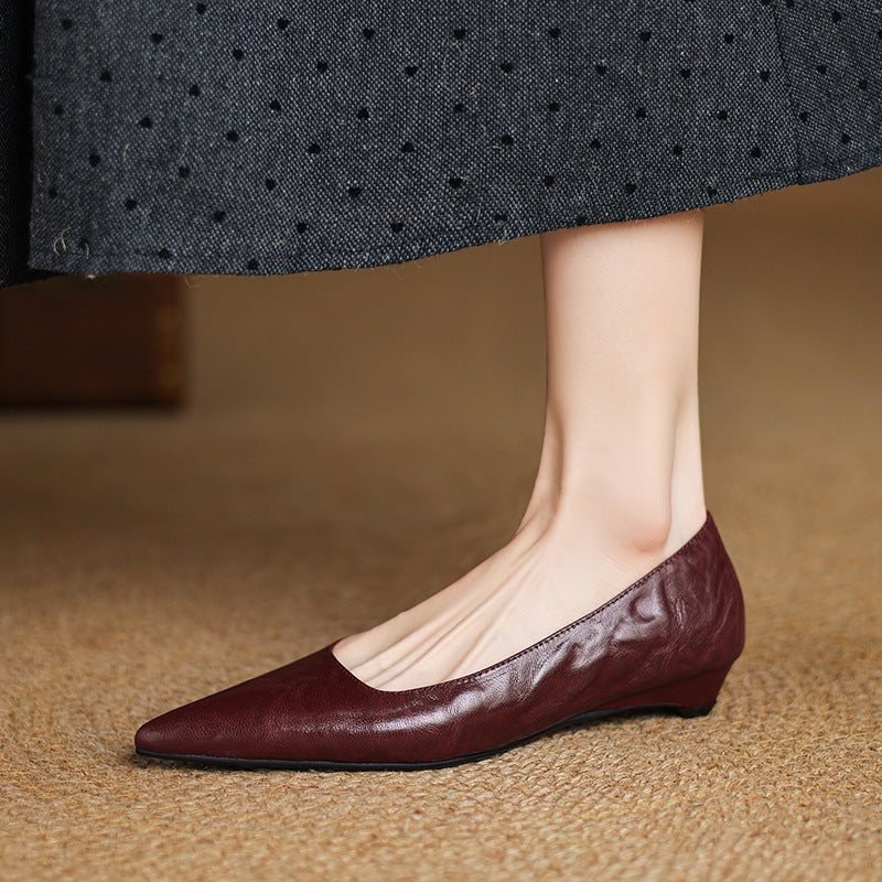 Veloria | Women's Lambskin Leather Flats