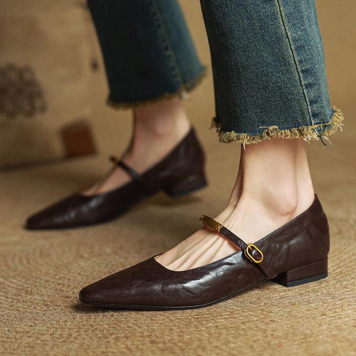 Eloria | Women's Lambskin Mary Janes