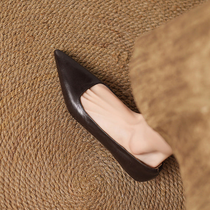 Veloria | Women's Lambskin Leather Flats