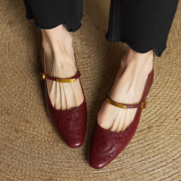 Eloria | Women's Lambskin Mary Janes