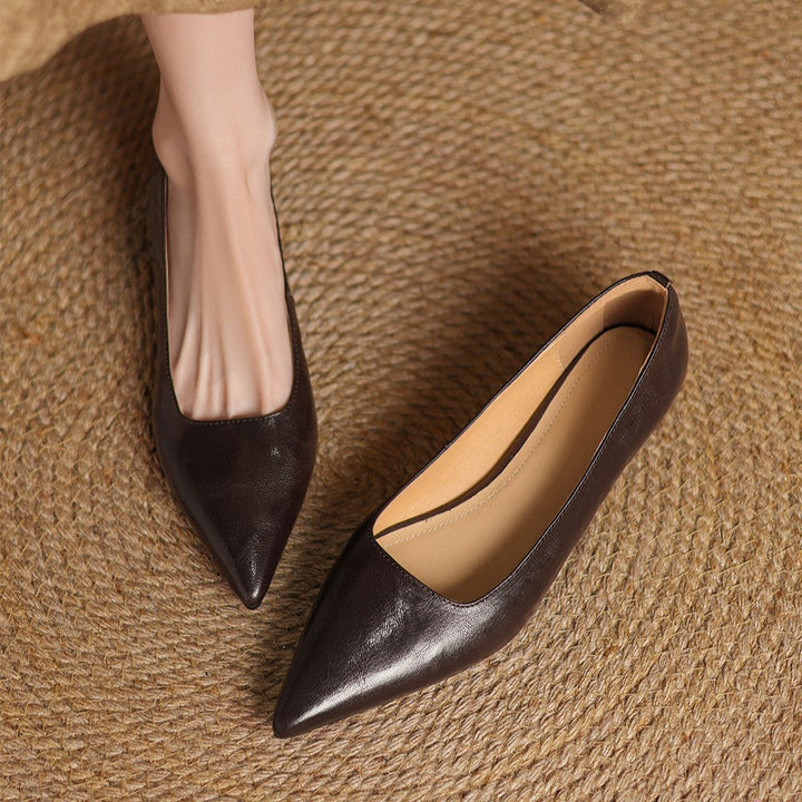 Veloria | Women's Lambskin Leather Flats