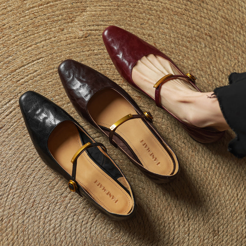 Eloria | Women's Lambskin Mary Janes