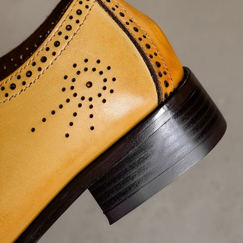 Lucia | Women's Brogue Leather Oxfords