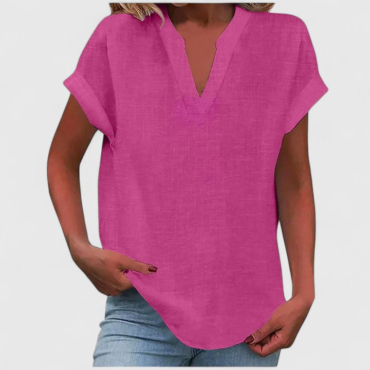 Xavinah | Women's Comfortable V-Neck Blouse
