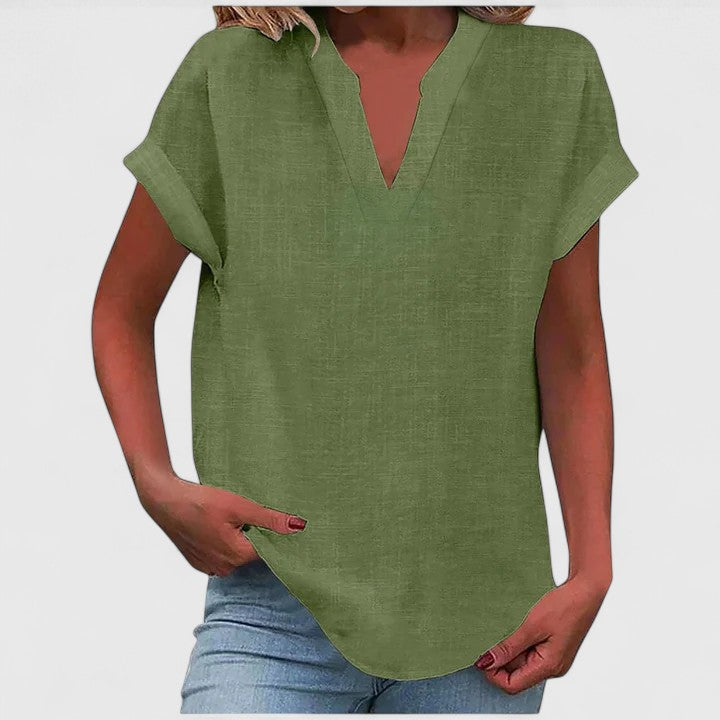 Xavinah | Women's Comfortable V-Neck Blouse