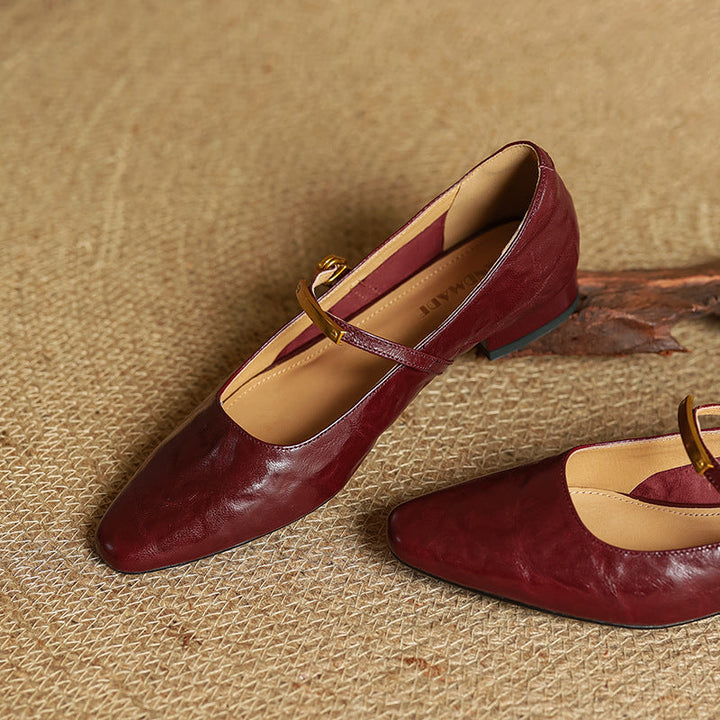 Eloria | Women's Lambskin Mary Janes