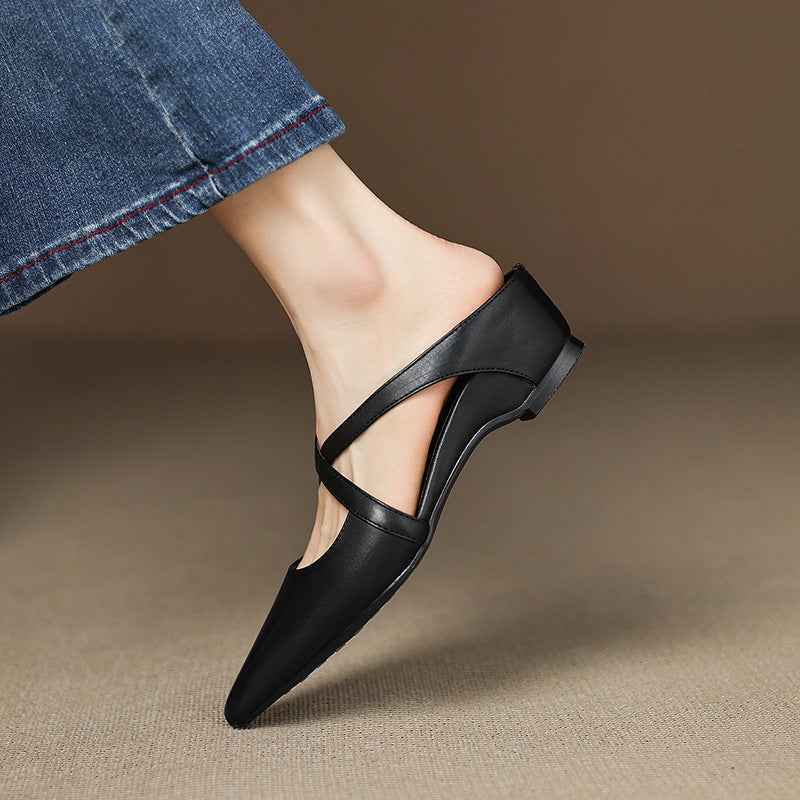Eryne | Women's Leather Mules