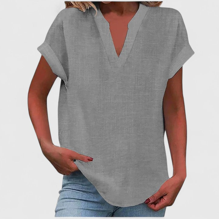 Xavinah | Women's Comfortable V-Neck Blouse