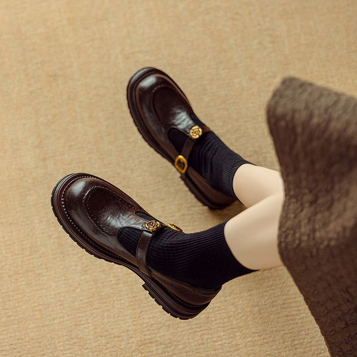 Brinell | Women's Leather Mary Janes