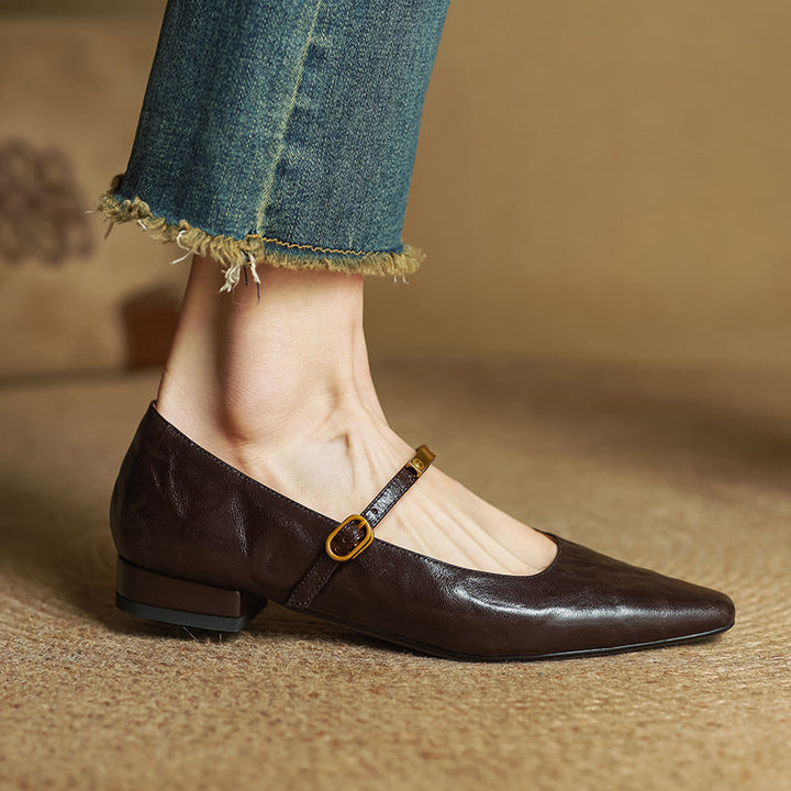 Eloria | Women's Lambskin Mary Janes