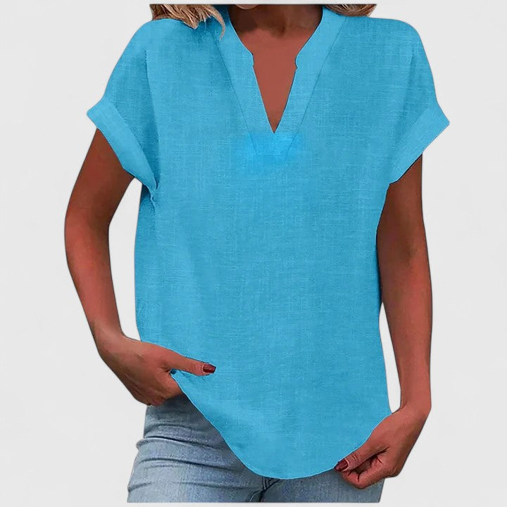 Xavinah | Women's Comfortable V-Neck Blouse