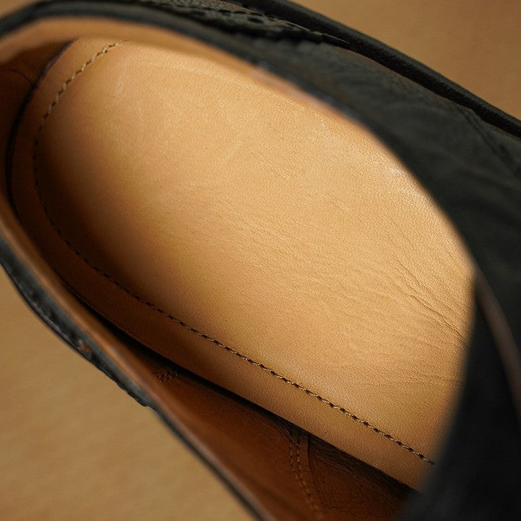 Tessa | Women's Monk-Strap Leather Brogues