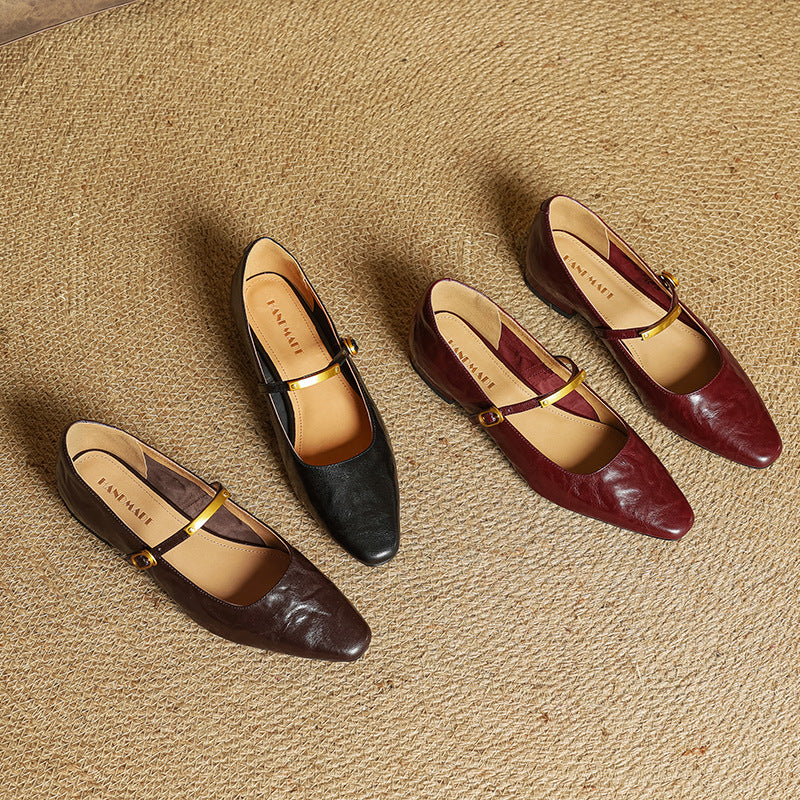 Eloria | Women's Lambskin Mary Janes