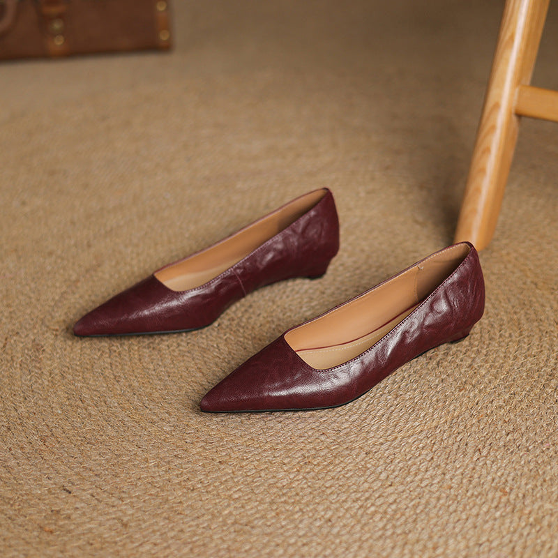 Veloria | Women's Lambskin Leather Flats