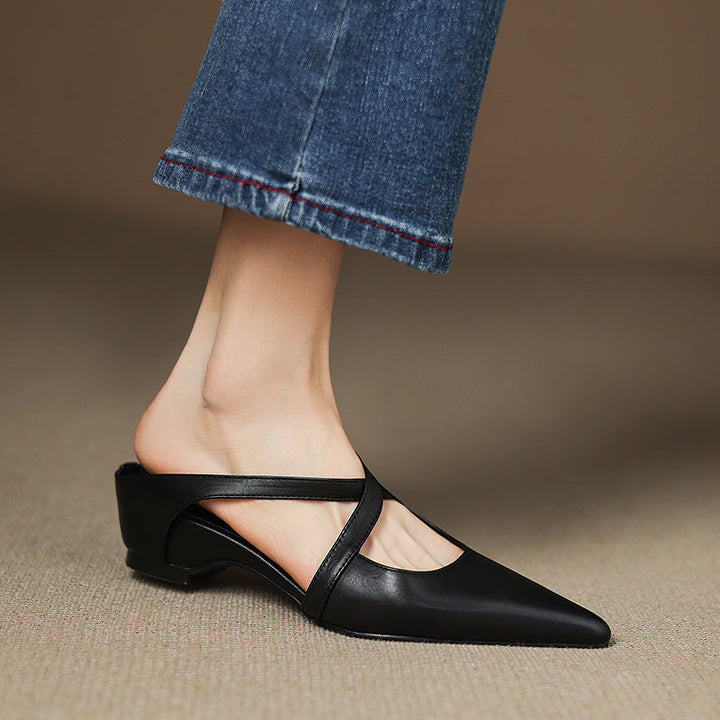 Eryne | Women's Leather Mules