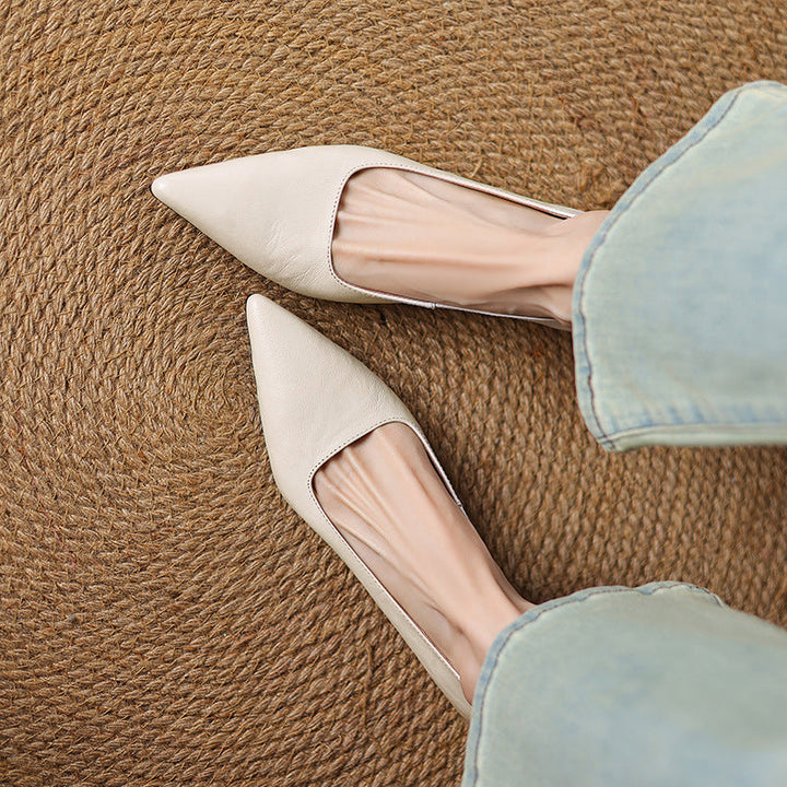 Veloria | Women's Lambskin Leather Flats
