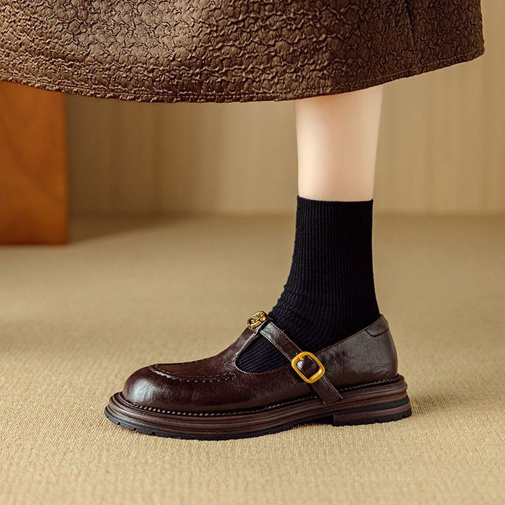 Brinell | Women's Leather Mary Janes