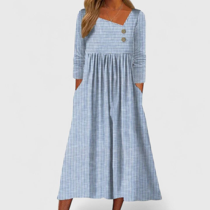 Cleomarie | Women's Elegant Midi Dress