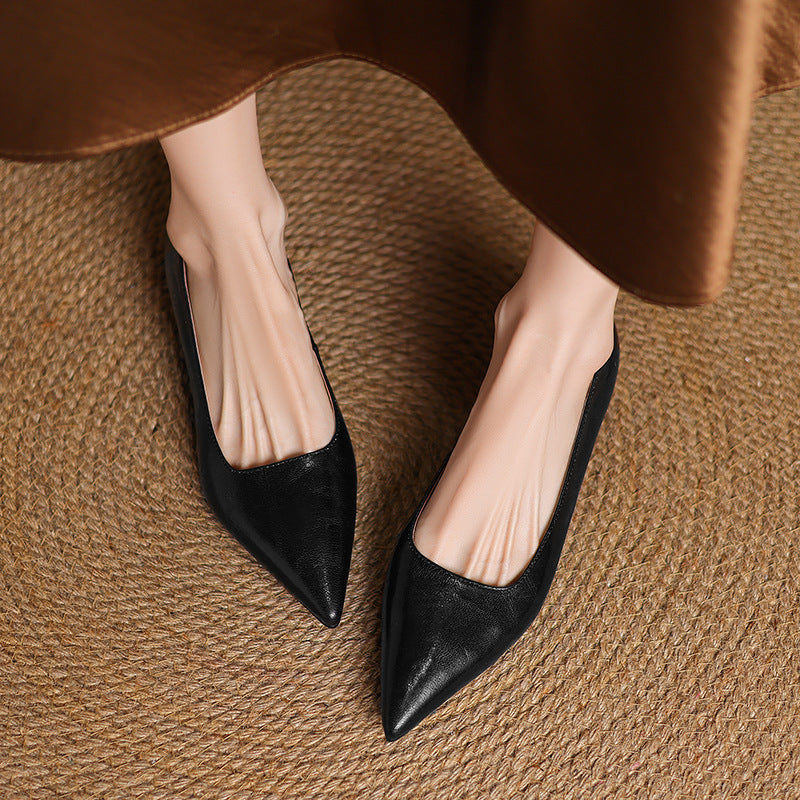 Veloria | Women's Lambskin Leather Flats
