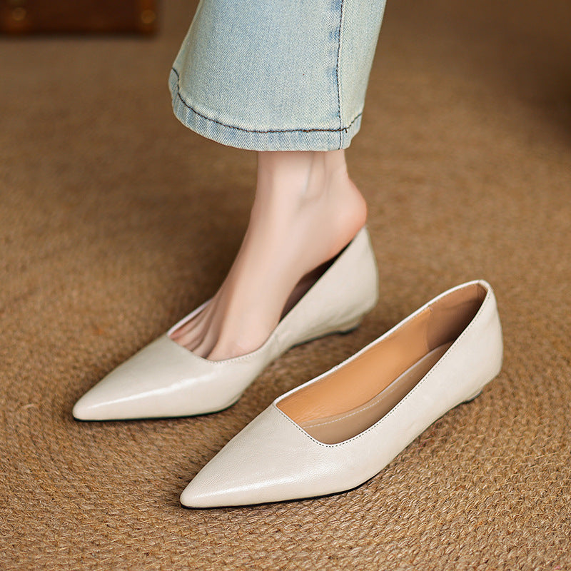 Veloria | Women's Lambskin Leather Flats