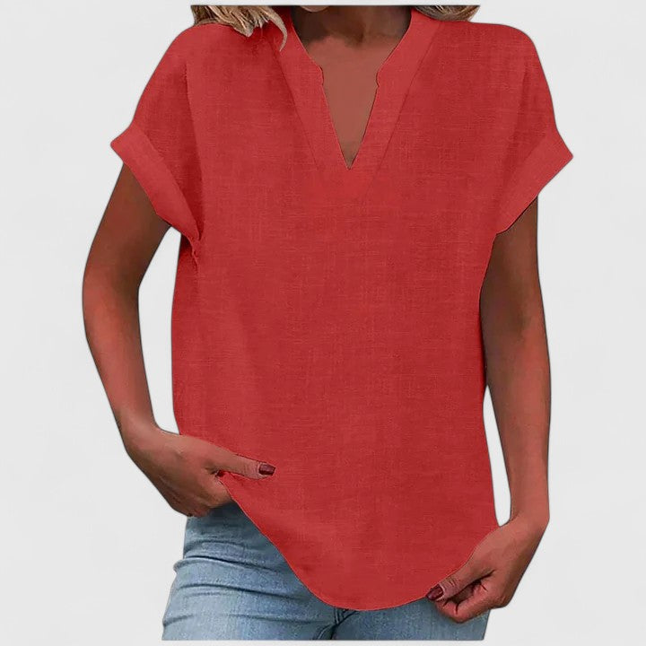 Xavinah | Women's Comfortable V-Neck Blouse